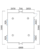 40ft Expandable House